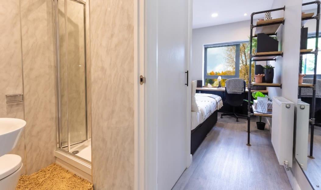 Cosy Ensuite Bedrooms At Electric Press Near Sheffield City Centre Camera foto
